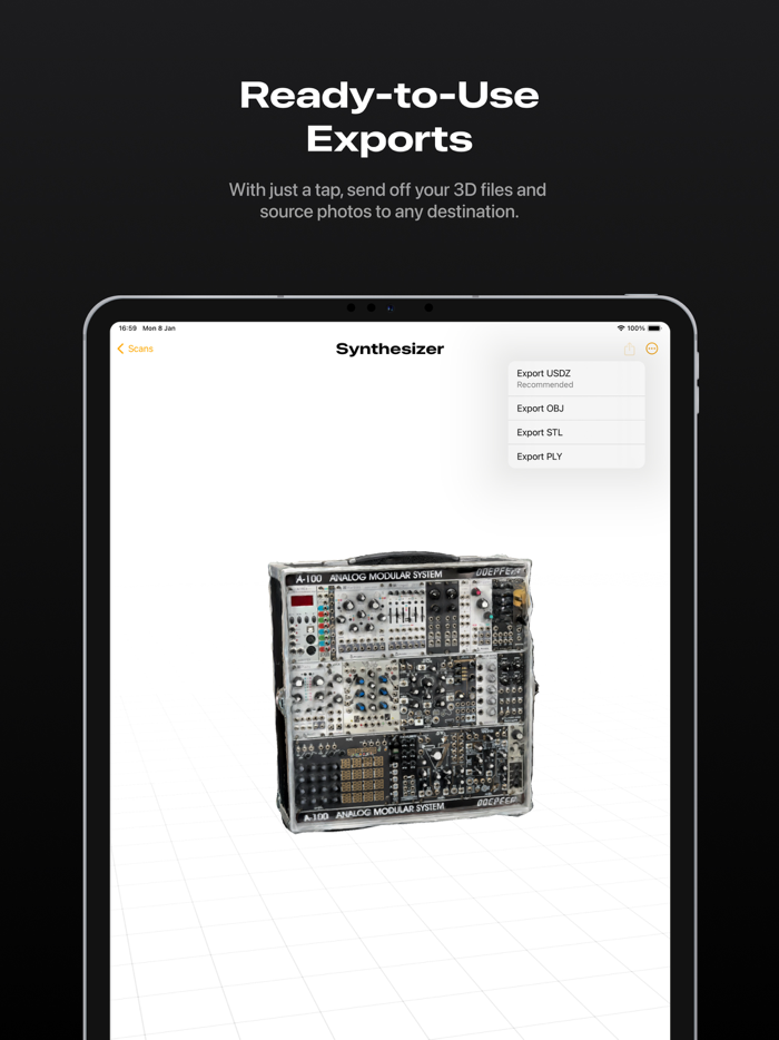 Orbit LiDAR 3D Scanner