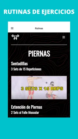 Game screenshot Rutinas de Entrenamiento apk