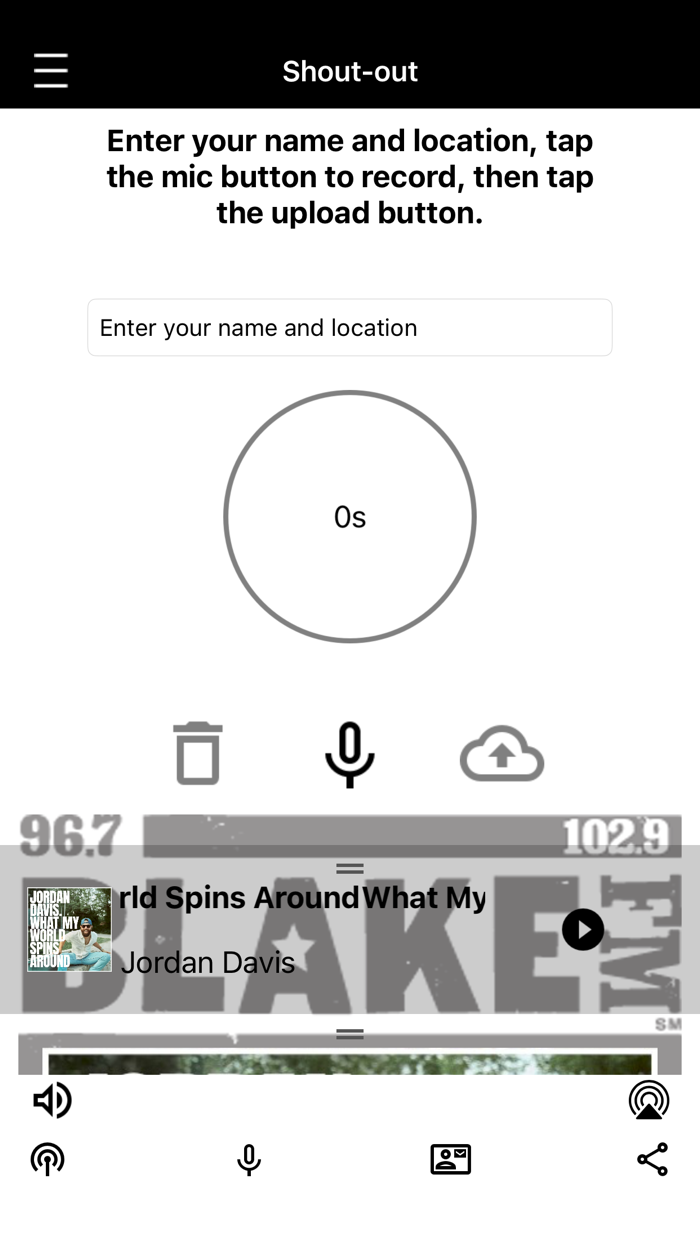 96-7 and 102-9 BLAKE-FM