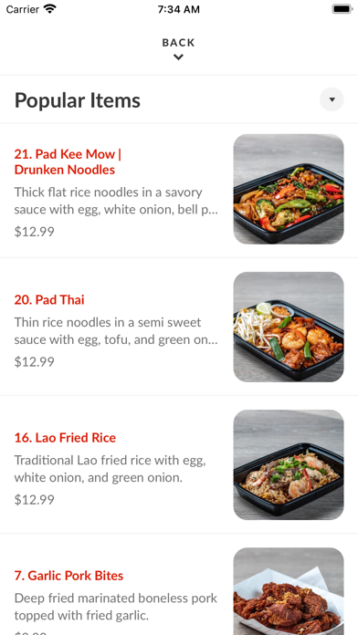 Kin-D Lao & Thai Food Screenshot