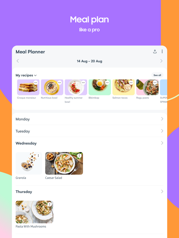 Screenshot #6 pour Samsung Food: App de Recettes