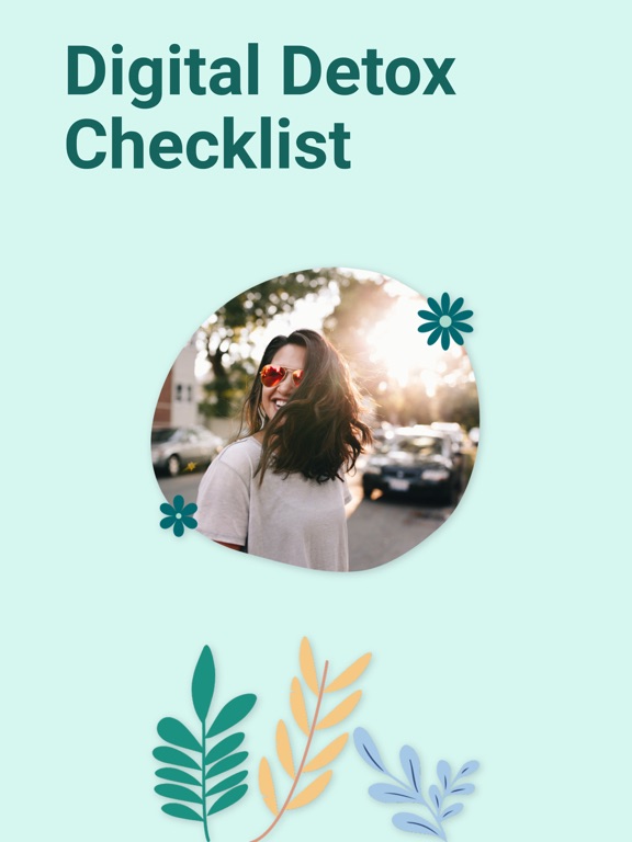 Screenshot #4 pour Digital Detox Checklist