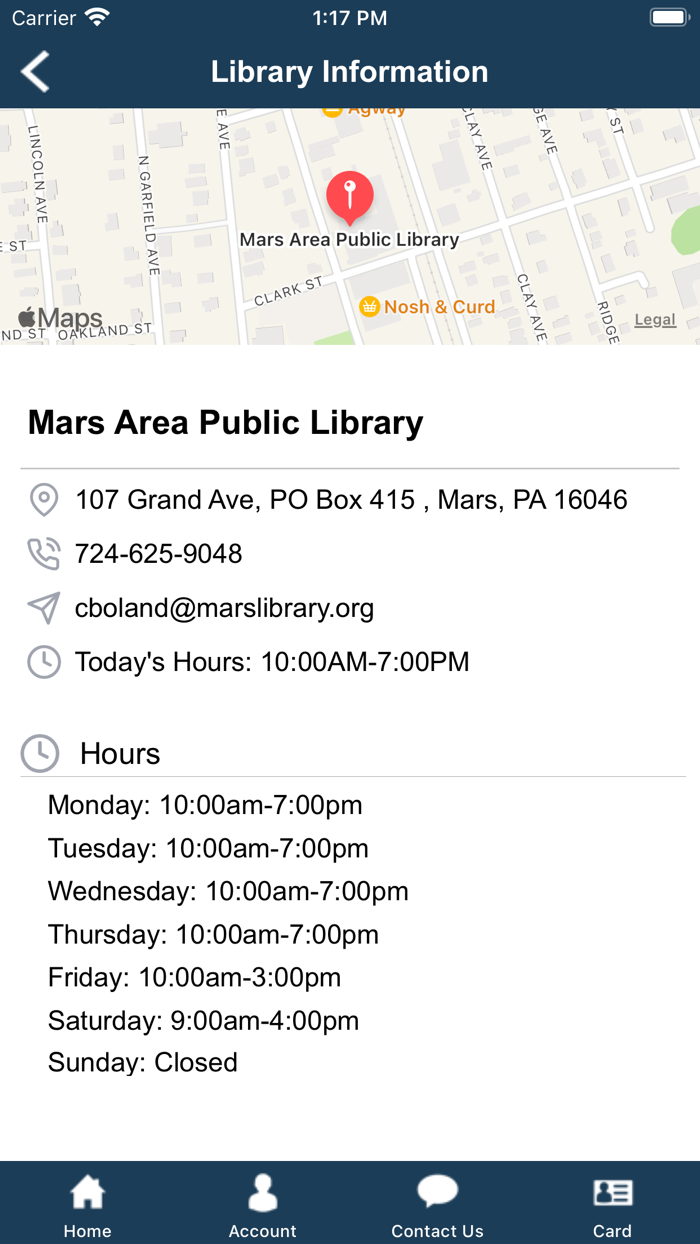 Mars Area Public Library