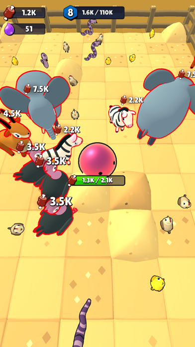 Slimes Everywhere: Idle Arcade Screenshot