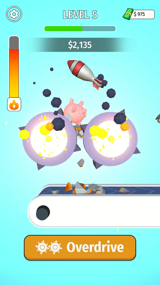 #5. Art of Destruction 3D (iOS) Podle: Asodariya Balkrushn