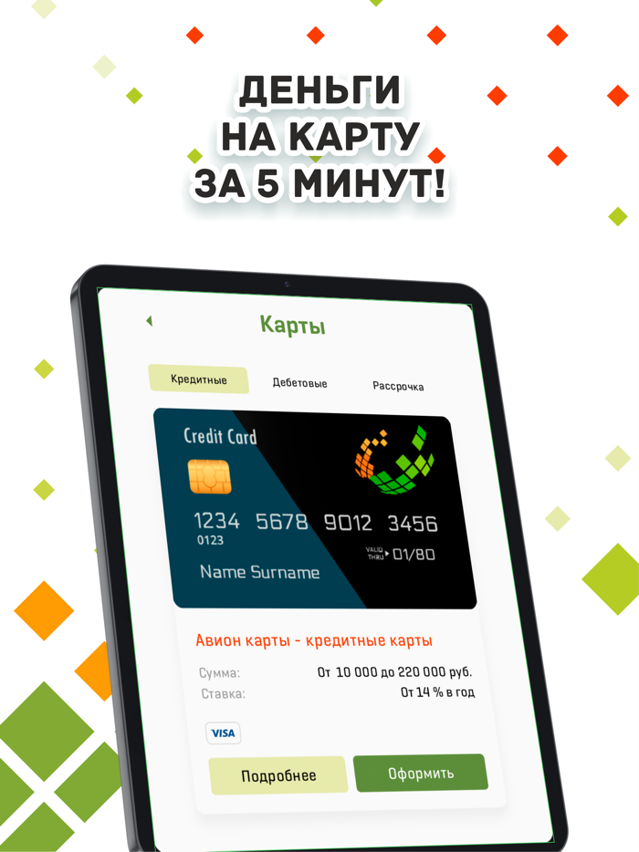 Авион Кредиты онлайн наличные