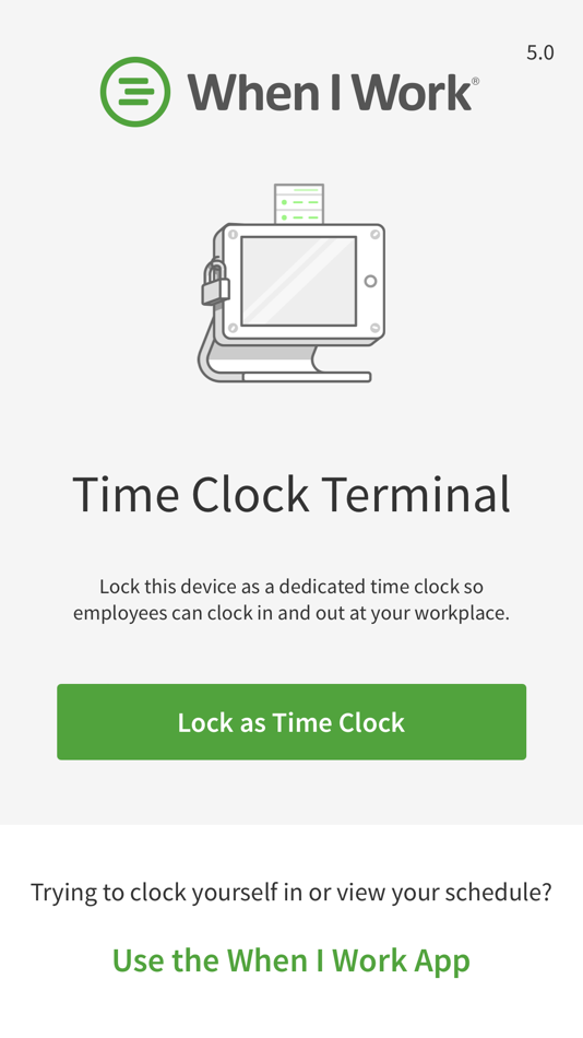 Time Clock Terminal - 5.2 - (iOS)