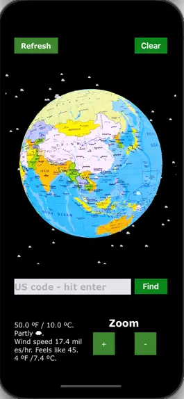 Game screenshot Rotating Globe apk