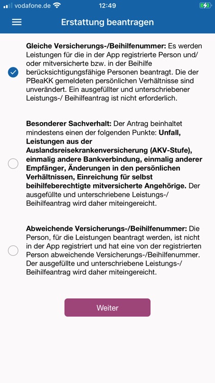 PBeaKK EinreichungsApp