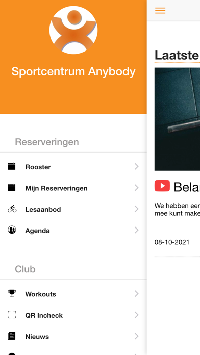 Sportcentrum Anybody Screenshot