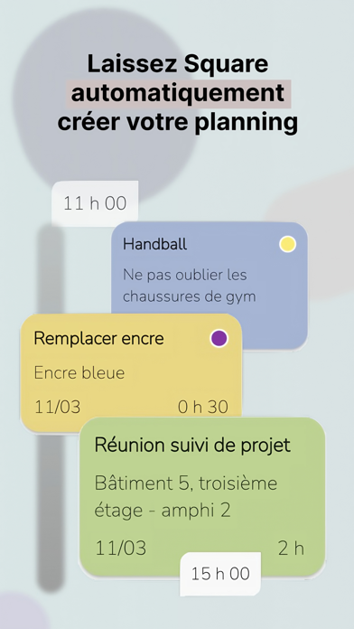 Square - Tâches & planning Screenshot