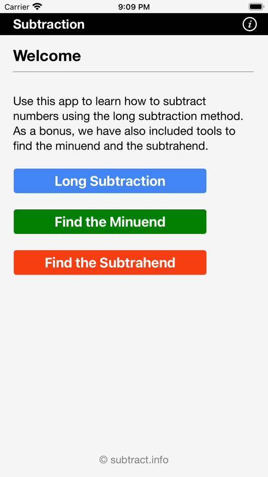 #1. Long Subtraction (iOS) 게시자: H Valeur