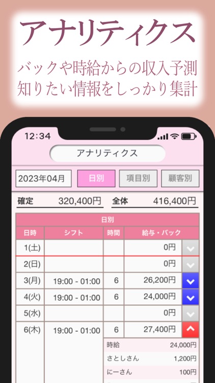 ヒメカルテ ナイトワーク向け顧客管理アプリ screenshot-3