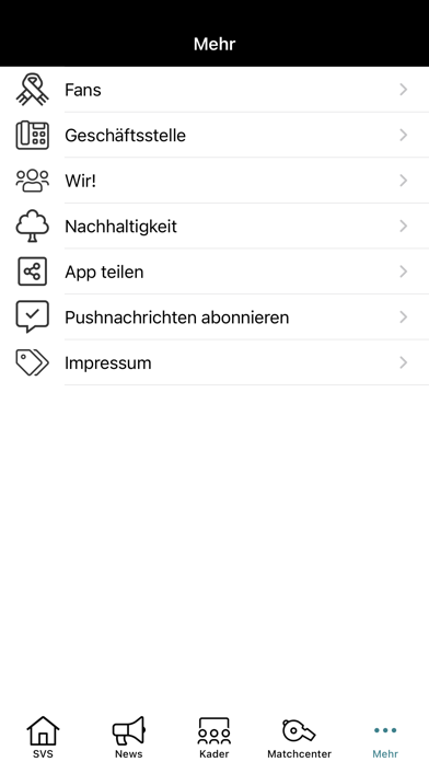 SV Sandhausen 1916 e.V. Screenshot