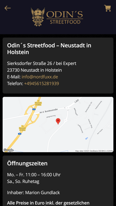Odin´s Streetfood Neustadt Screenshot