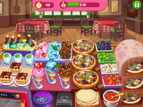 Screenshot #6 pour Crazy Cooking Diner: jeux chef
