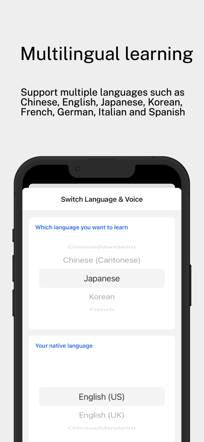 SpeakAI - Spoken Language