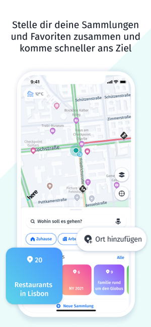 ‎HERE WeGo Karten & Navigation Screenshot