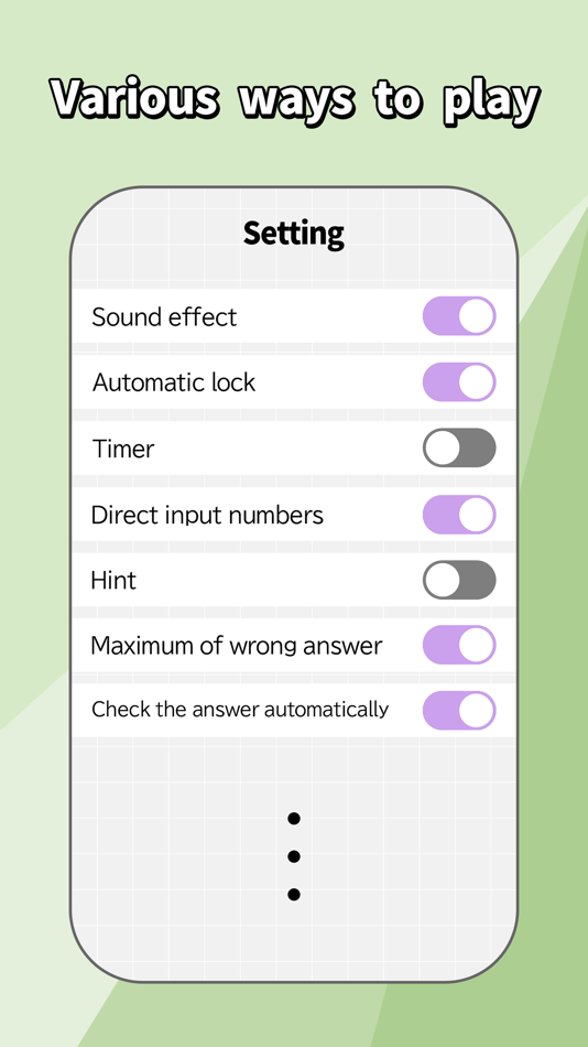 #5. SUDOKU.classic game (iOS) 由: SUCCESS Corporation
