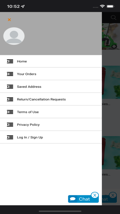 Weed On Wheels Delivery Screenshot