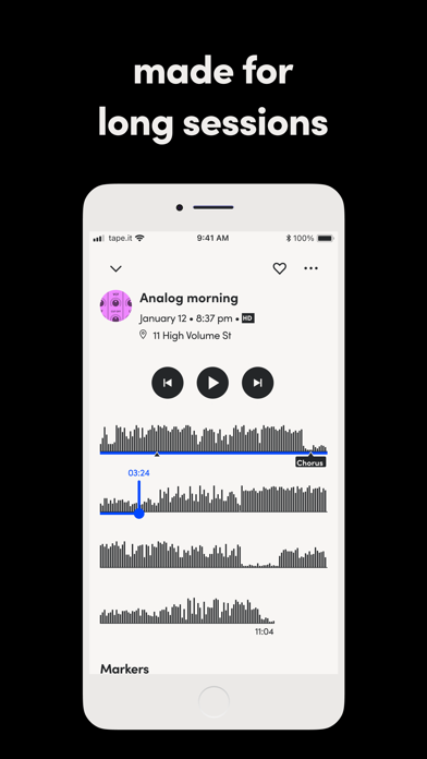 Tape It - Pro Audio Recorder Screenshot