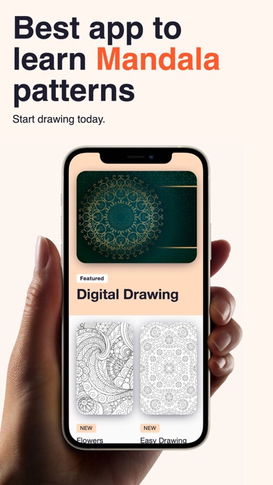 Mandala Art-Drawing & Coloring Screenshot