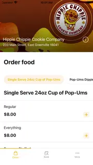 hippie chippie cookie company iphone screenshot 2