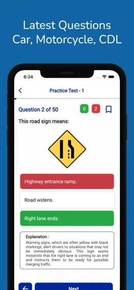 Game screenshot Wisconsin DMV Permit Practice mod apk