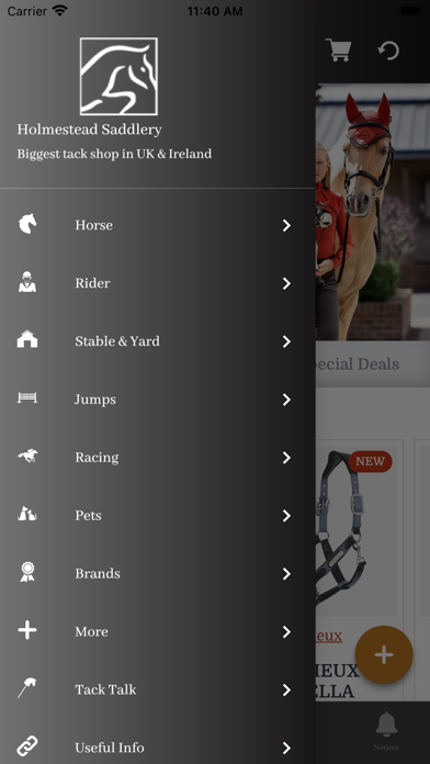Holmestead Saddlery Screenshot
