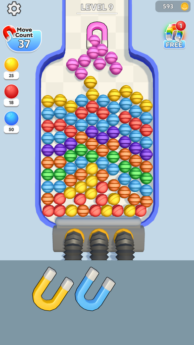 Magnet and Balls Screenshot