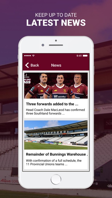 Rugby Southland Screenshot