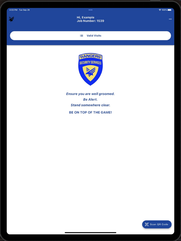 App screenshot