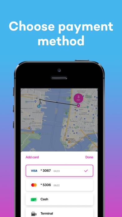 Rydei Taxi: Jersey, Hoboken Screenshot