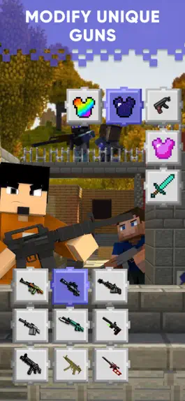 Game screenshot Guns and Weapons for Minecraft hack