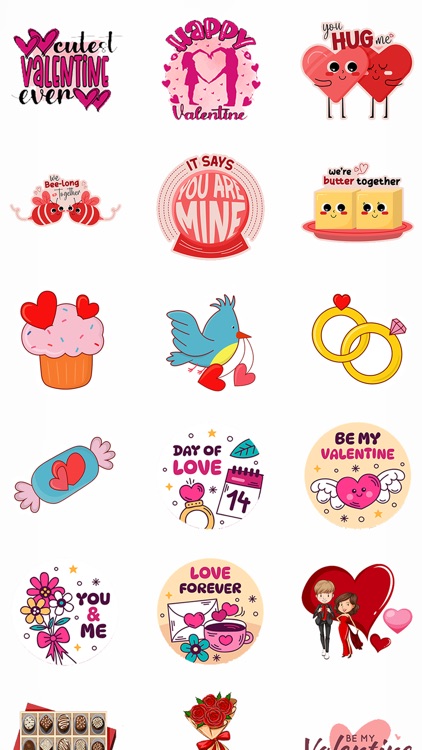 Valentine Stickers