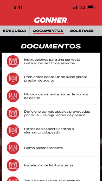 Catálogo Gonher App Screenshot