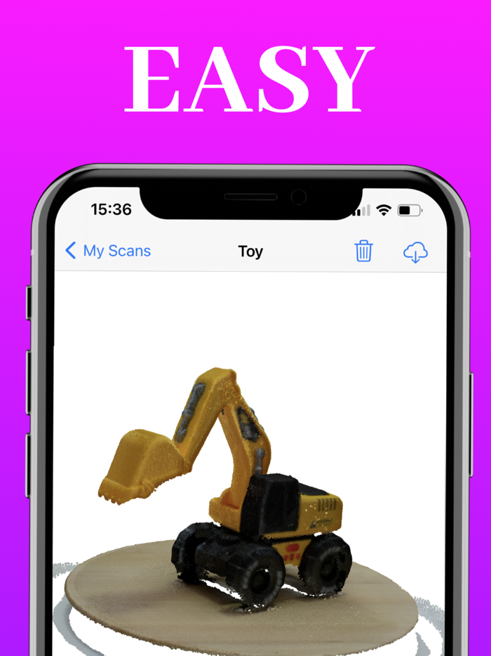 3D TrueDepth Camera Scan