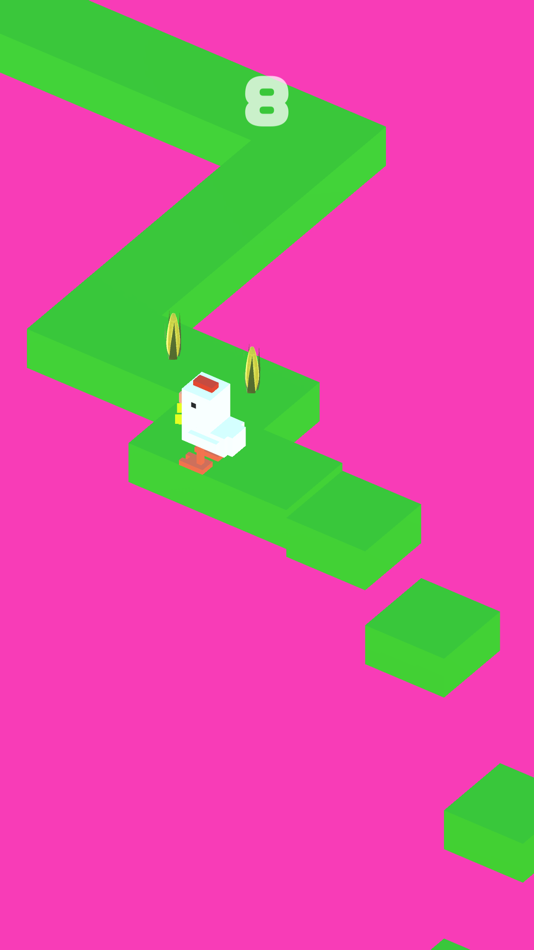 #2. Zigzag Chicken (iOS) 由: Can Ogan Karagun