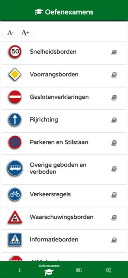 Game screenshot Verkeersborden Oefenen apk