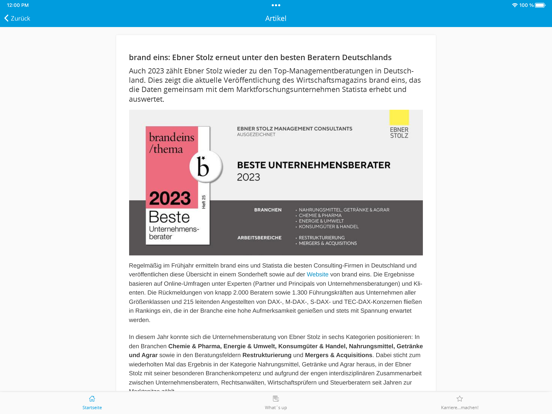 Screenshot #6 pour Ebner Stolz myMC