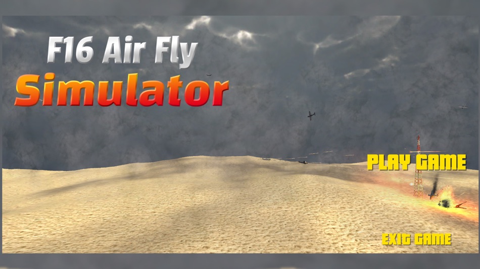 #1. F16 AirFly Simulator (iOS) 由: Mehmet Yilmaz