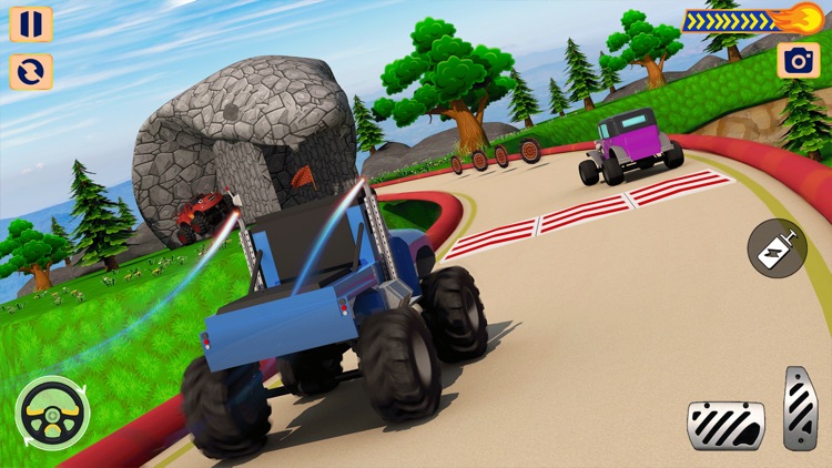 Car Games: Monster Truck Stunt screenshot-3