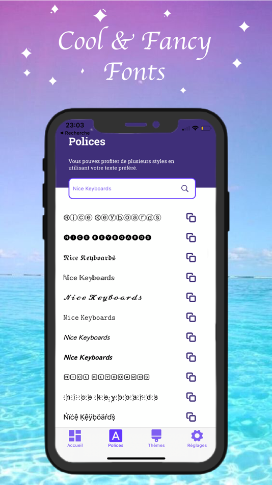 #2. Lili Keyboard - Fonts (iOS) 由: zouhair mouhsine