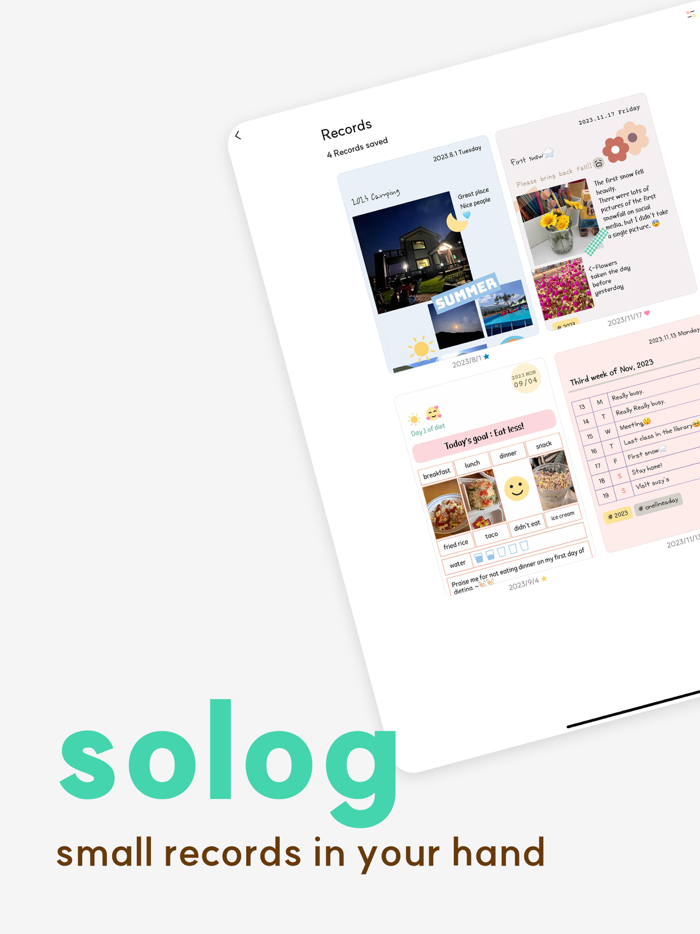 solog - small records