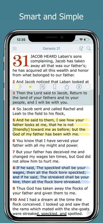 Amplified Bible with Audio: Screenshot 1 von 4