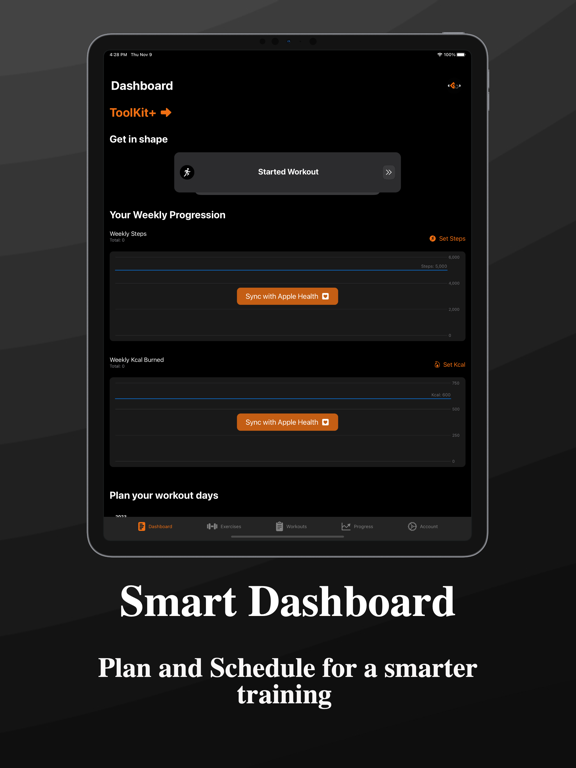Gym & Home Workout Planner Pro