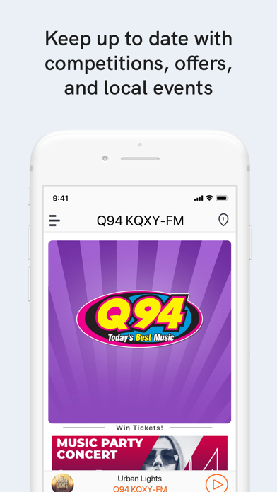 Q94 KQXY-FM Screenshot