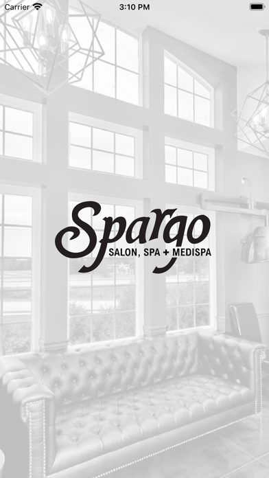 Spargo Salon and Spa Screenshot