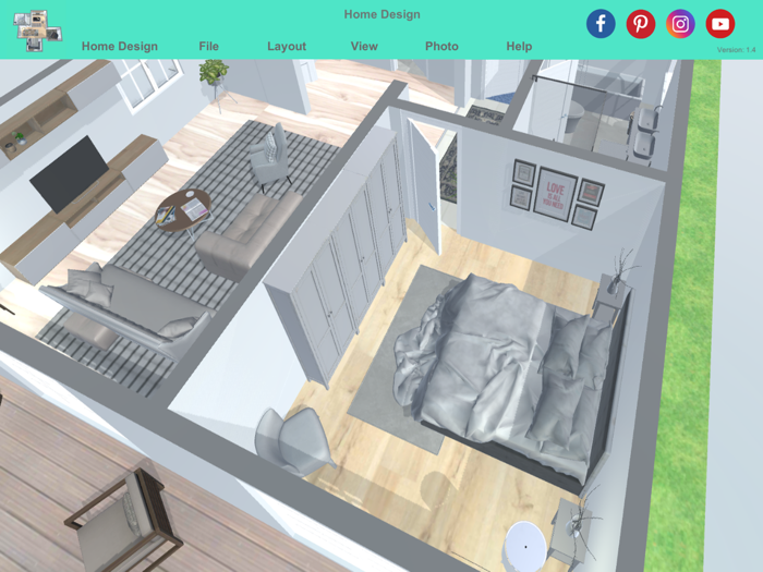 Home Design  Floor Plan