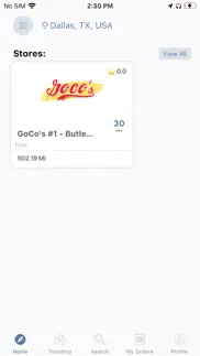 goco's ordering iphone screenshot 4